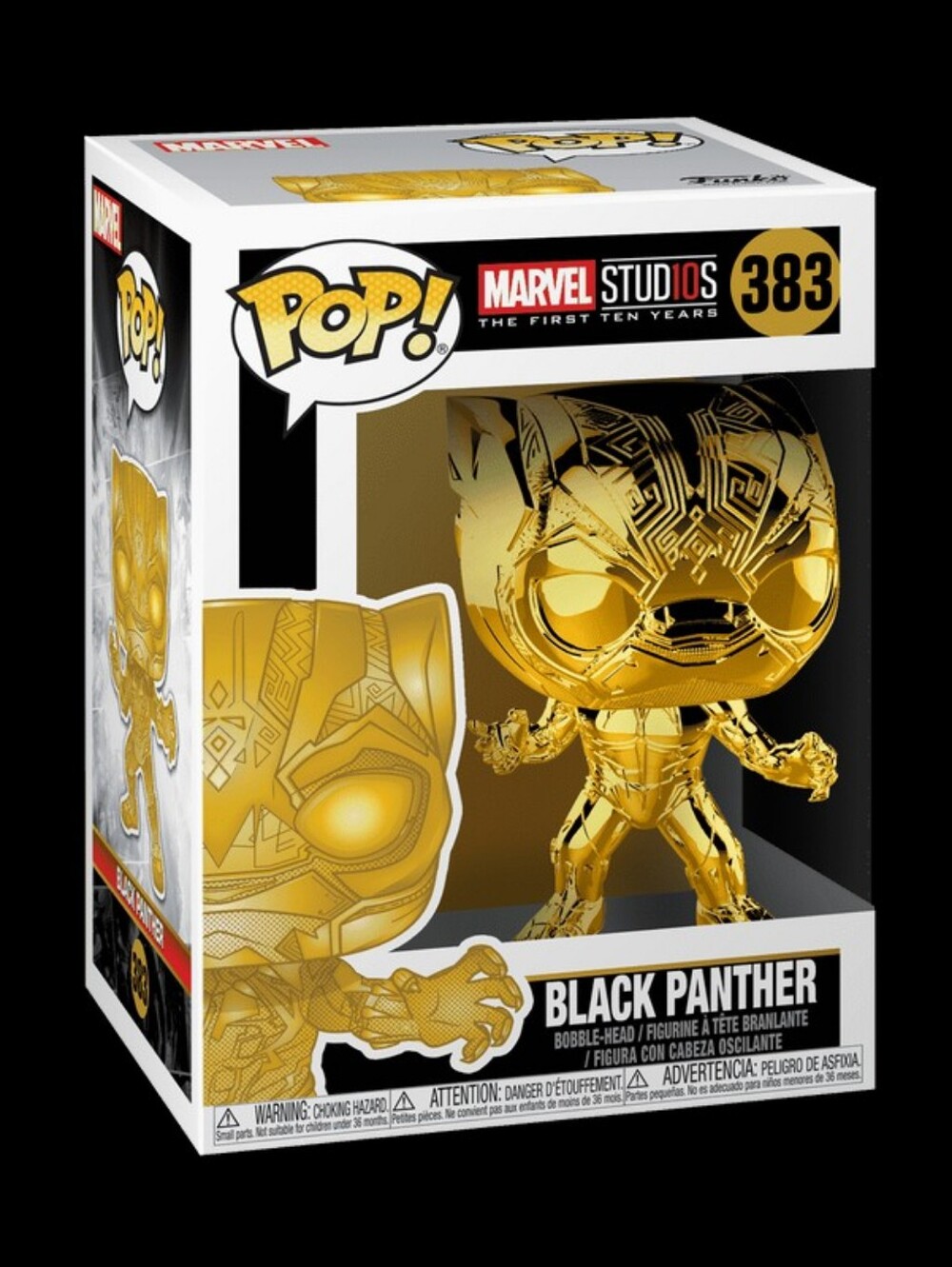 Pop! Black Panther (Chrome) (Good) NIB